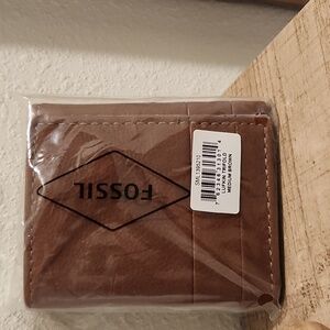 Fossil Lufkin Trifold NWT
